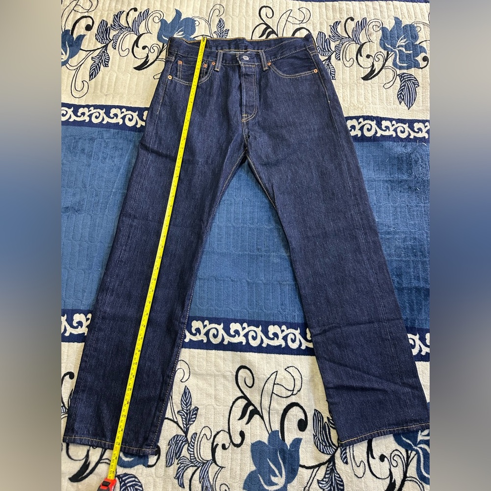 Levi's Men's Dark Blue Straight Jeans